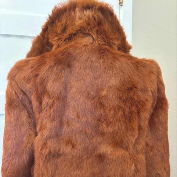 Genuine Rabbit Fur Jacket - Picture 5 of 9